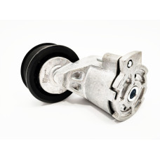 Tension roller with alternator belt tensioner